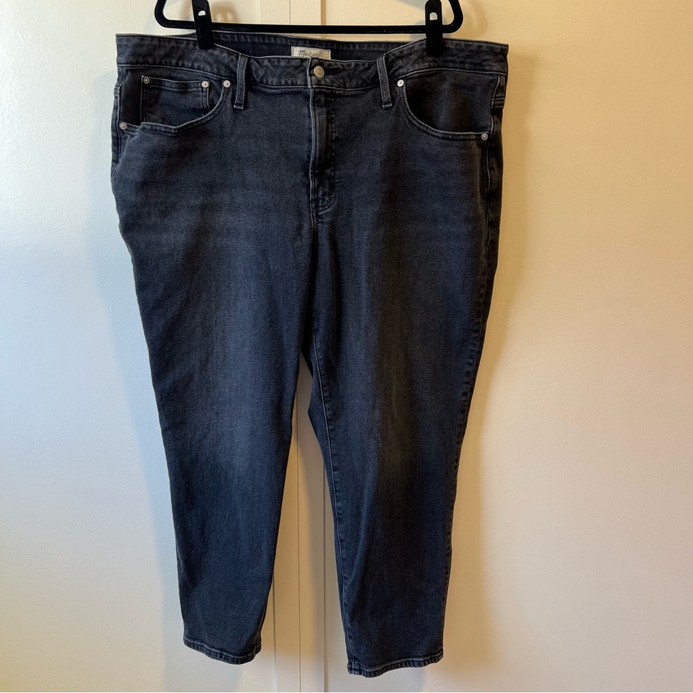 Madewell Denim Women’s Plus Size Black Perfect Vintage Jean‎ Size 22